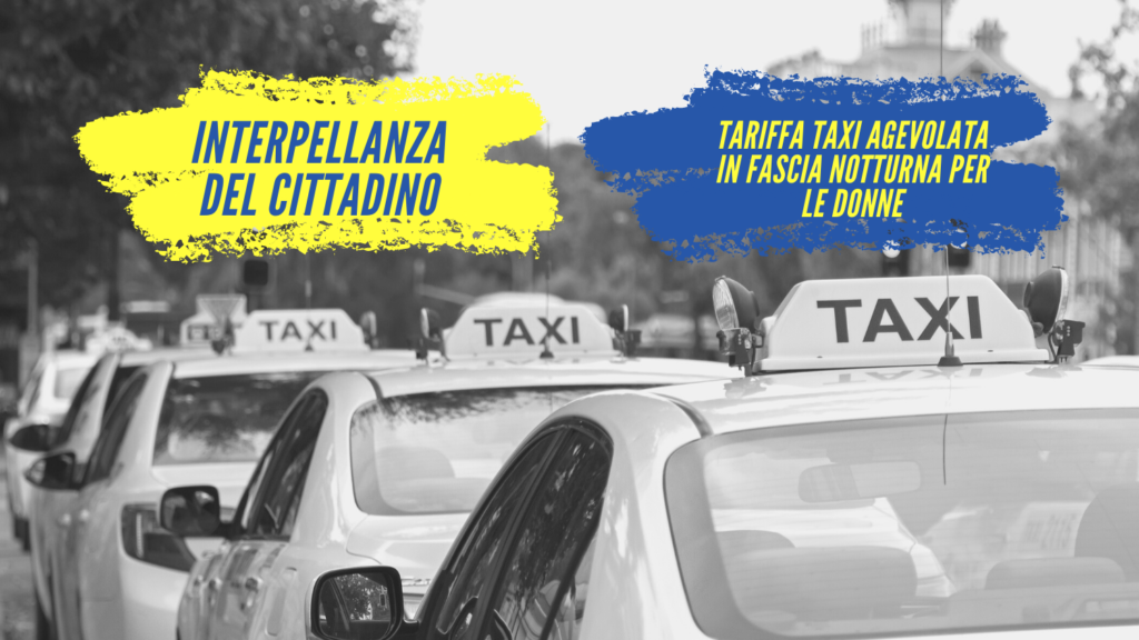 Tariffa taxi notturna agevolata